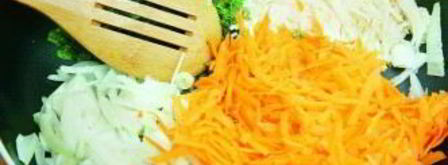 болгарский перец, фаршированный овощами. Шаг 4