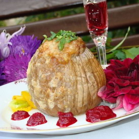 Рецепт фаршированных баклажанных бочонков