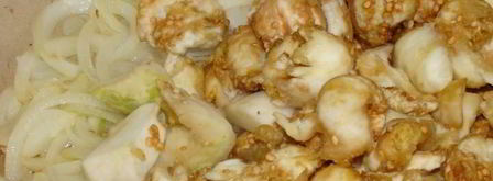 фаршированные баклажанные бочонки. Шаг 4