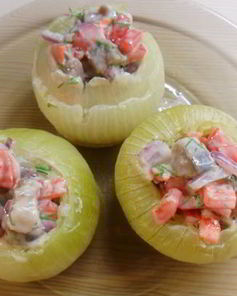 Фаршированные луковицы