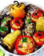 Фаршированные овощи-ассорти