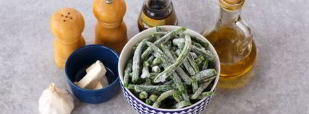 фасоль с чесноком и соевым соусом. Шаг 2