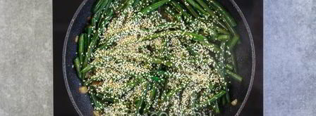 фасоль с чесноком и соевым соусом. Шаг 8