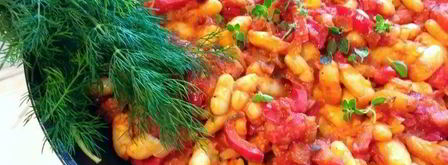 фасоль, запеченная в томатном соусе. Шаг 5