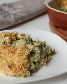 Гратен из брокколи