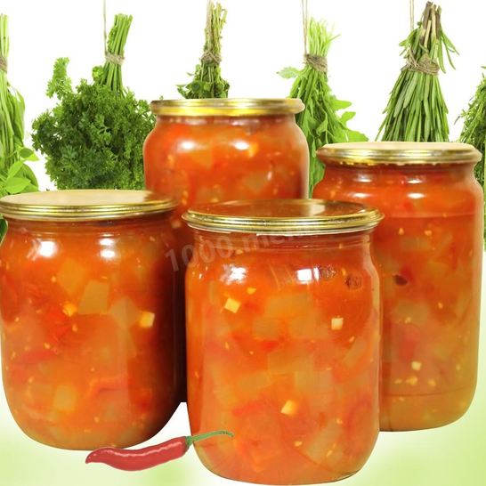 Рецепт кабачков без стерилизации в остром томатном соусе