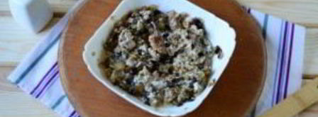 кабачки, фаршированные баклажаном. Шаг 4