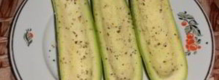 кабачки, фаршированные творогом. Шаг 7