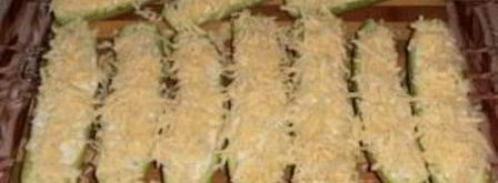 кабачки, фаршированные творогом. Шаг 9