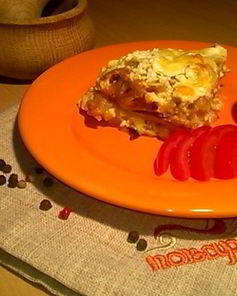 Кабачки в духовке под сметанным соусом