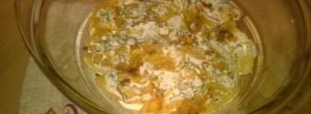 кабачки в духовке под сметанным соусом. Шаг 7