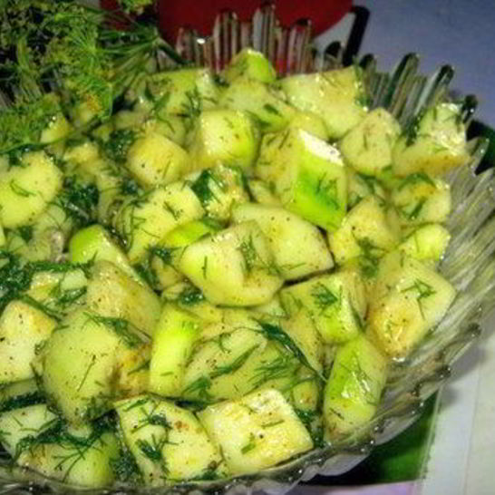 Рецепт кабачков в маринаде под грузди