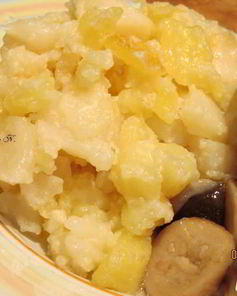 Картофель, запеченный с чесноком и майонезом