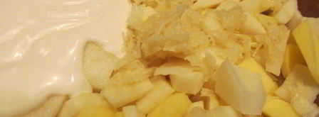 картофель, запеченный с чесноком и майонезом. Шаг 2