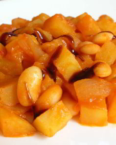 Картошка с фасолью