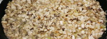 лук запеченный, фаршированный грибами и ветчиной. Шаг 6