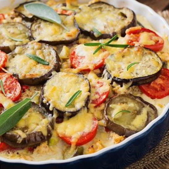 Рецепт мусаки с картофелем и телячьим фаршем