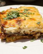 Мусака с сыром фета