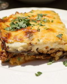 Мусака с сыром фета