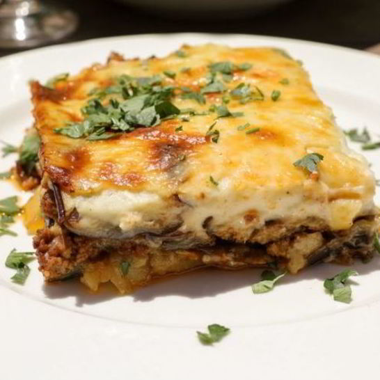 Рецепт мусаки с сыром фета