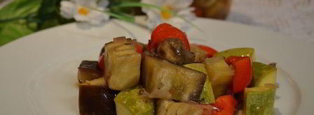 овощи в шафрановом маринаде. Шаг 4