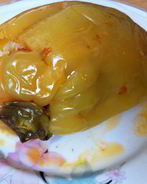 Перец фаршированный грибами