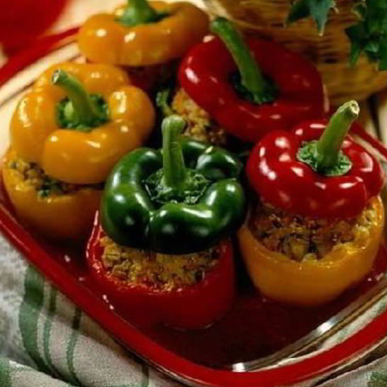 Рецепт перца фаршированного перловкого