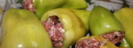 перец, запеченный с грибами. Шаг 5