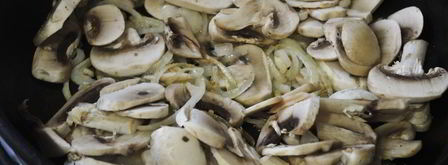 стручковая фасоль с грибами. Шаг 5