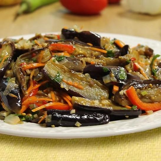 Рецепт сушеных баклажанов по-японски