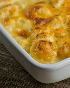 Цветная капуста в духовке с сыром