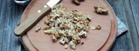 тушеная капуста с грецкими орехами. Шаг 4