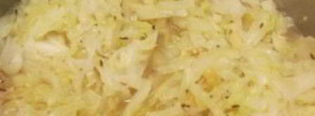 тушеная капуста с тмином. Шаг 3