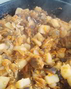 Тушеная картошка с овощами