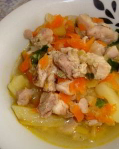 Тушеный картофель в мультиварке Редмонд