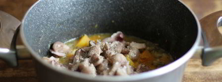 тыква, тушеная с грибами. Шаг 11