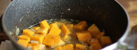 тыква, тушеная с грибами. Шаг 10