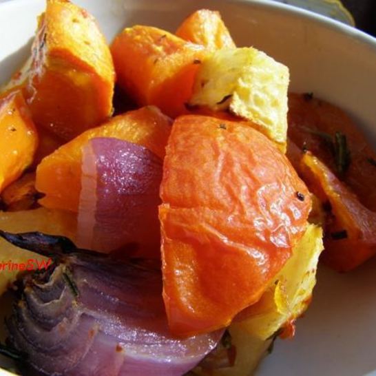 Рецепт запеченных зимних овощей