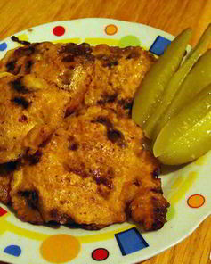 Биточки печеночные в пикантно-остром кляре