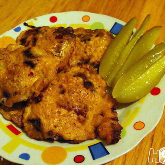 Рецепт биточков печеночных в пикантно-остром кляре