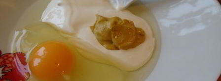 биточки печеночные в пикантно-остром кляре. Шаг 3