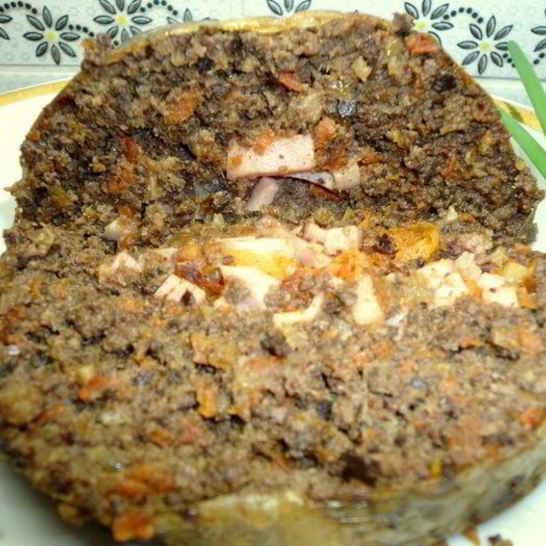 Рецепт фаршированного печеночного рулета