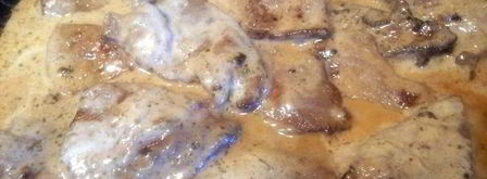 говяжья печень в сливочном соусе. Шаг 3