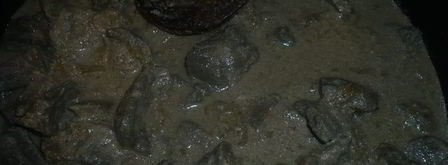 говяжья печень в сметане. Шаг 4