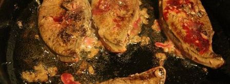 говяжья печень в соусе порто. Шаг 2