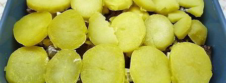 гратен с печенью индейки. Шаг 10