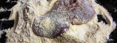 куриная печень, маринованная в сметане. Шаг 3