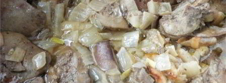 куриная печень по-строгановски. Шаг 4