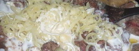 куриная печень под сыром. Шаг 3