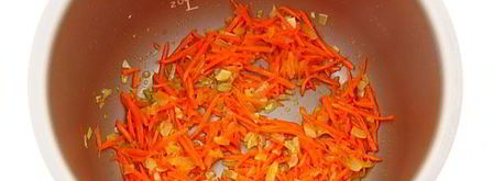 куриная печень с гречкой в мультиварке. Шаг 7